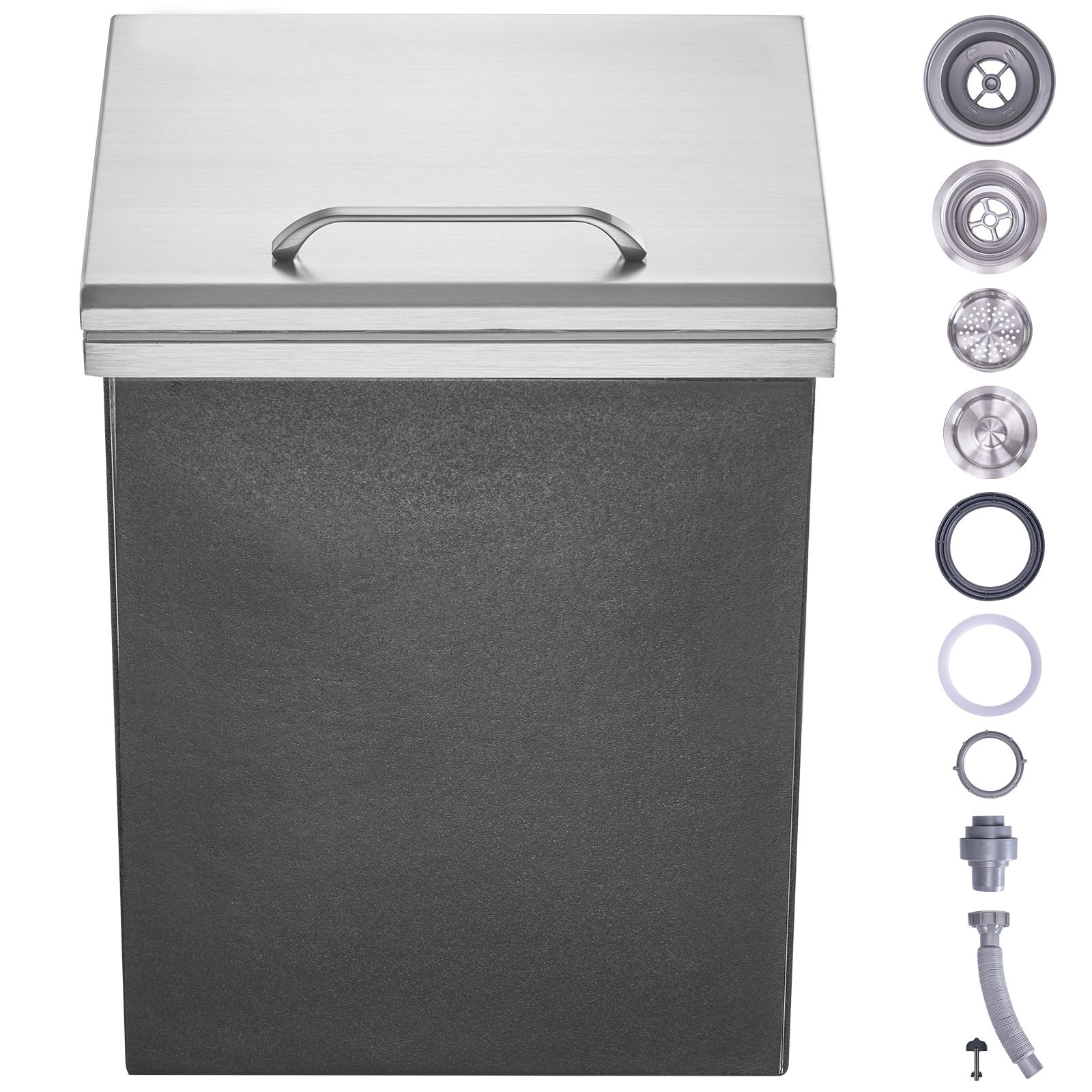 Commercial Kitchen Bin - Caixa Térmica de Aço Inoxidável, 14
