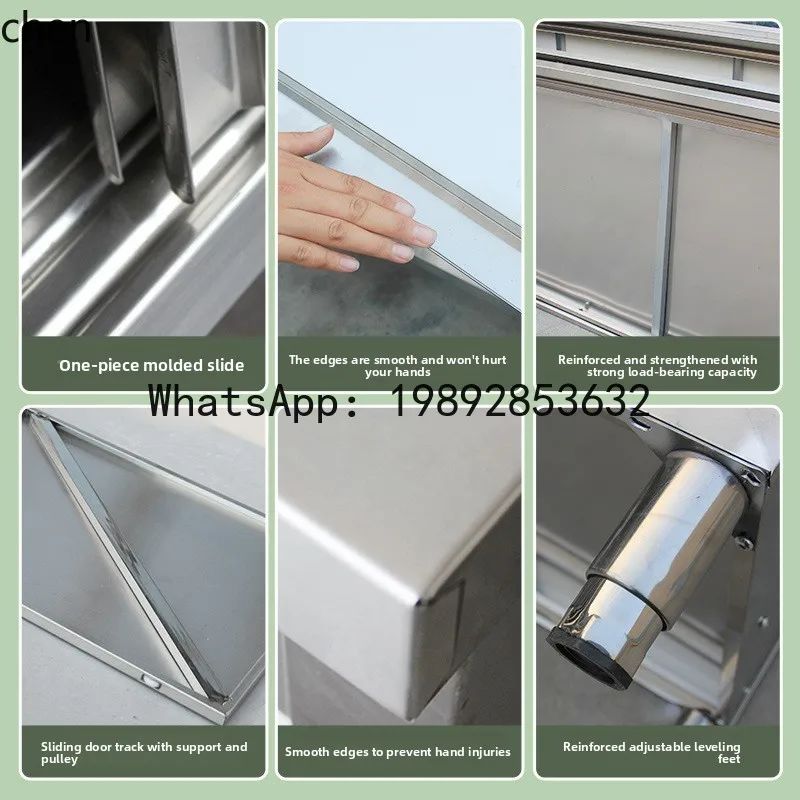 H29- Bancada de Aço Inoxidável - Commercial Kitchen Worktops avaliação e preço