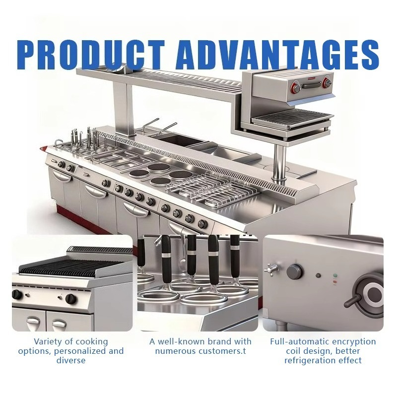 Fogão Integrado CFT para Resta - Range Commercial Kitchen avaliação e preço