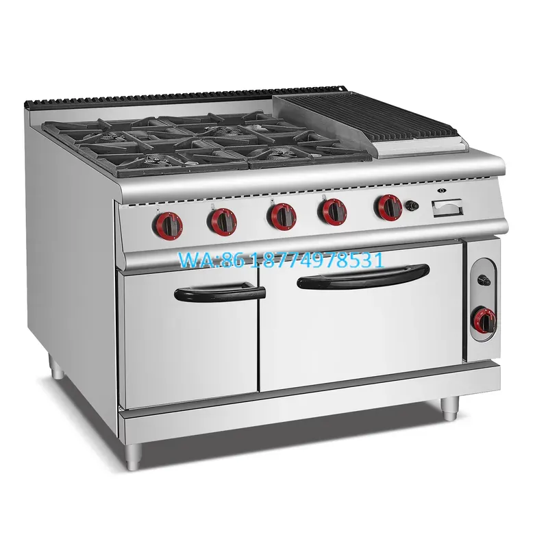 Fogão a Gás Comercial Wmwmnu d - Range Commercial Kitchen avaliação e preço