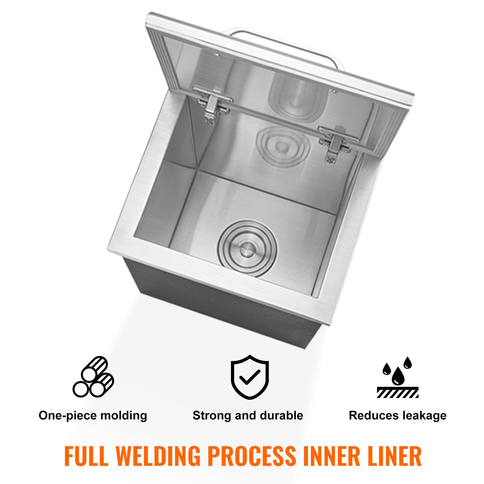 Caixa Térmica de Aço Inoxidáve - Commercial Kitchen Bin avaliação e preço