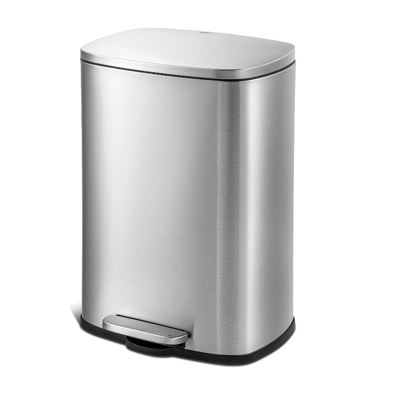 Lixeira comercial de aço inoxi - Commercial Kitchen Bin avaliação e preço