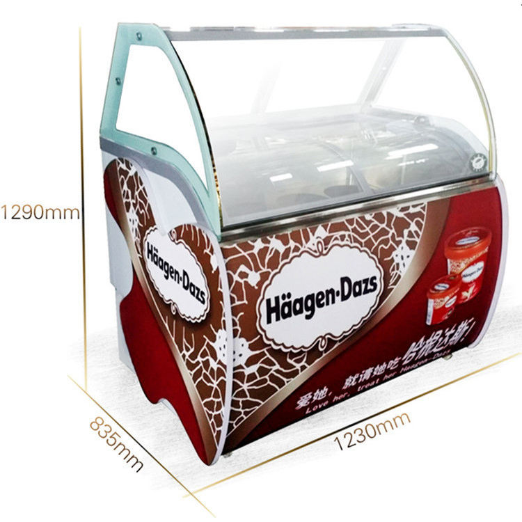 Expositor de Sorvete QDMECH, F - Commercial Chest Freezer avaliação e preço